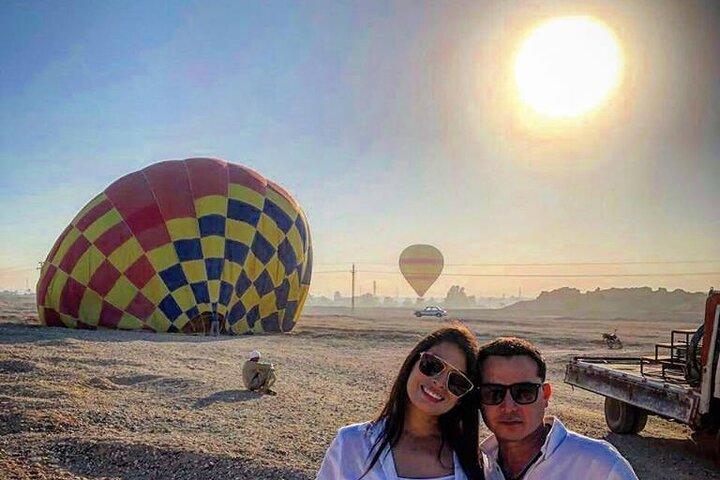 Private Day Tour Hot Air Balloon, Valley of the kings,Hatshepsut temple in Luxor