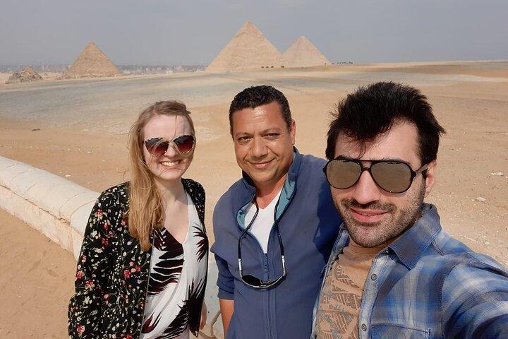 Cairo: Giza Pyramid, Sakkara & Dahshur Full Day Private Tour