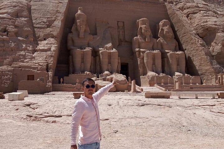 Abu Simbel temple in Aswan