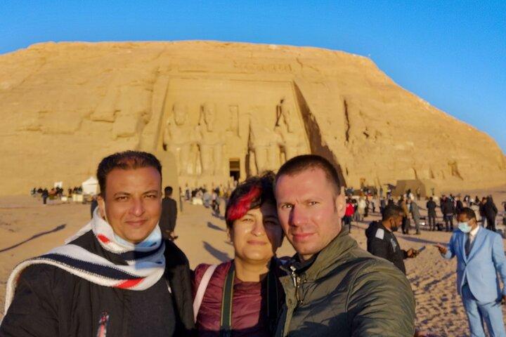 Abu Simbel temple in Aswan