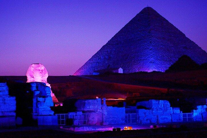 Sound and Light Show at the Pyramids