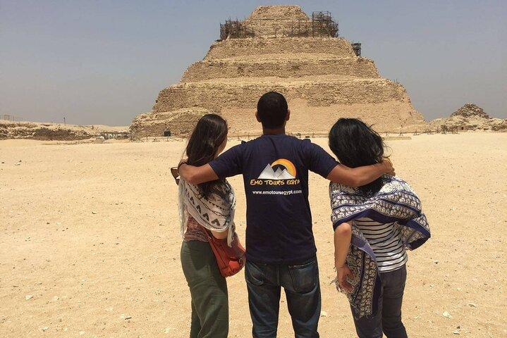 Half Day Tour To Memphis And Sakkara, Alabaster Sphinx & Dahshur Pyramids
