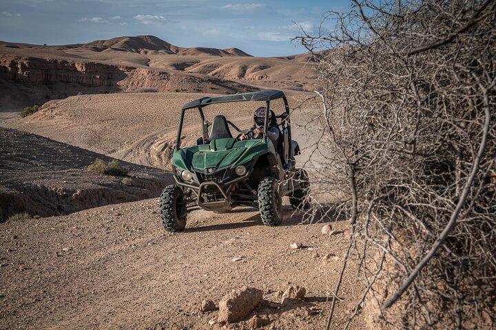 Marrakech Desert Buggy Tour with Berber Tea Break and Transfer