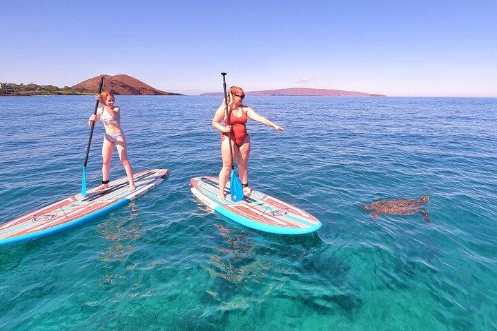 Private Stand Up Paddle Boarding Tour in Turtle Town, Maui