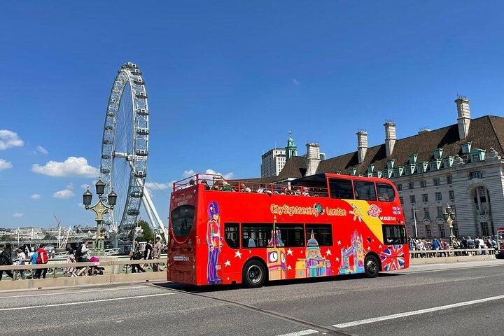 City Sightseeing London Hop-On Hop-Off Bus Tour & Bookable Extras