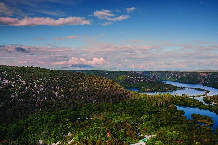 Krka Waterfalls MORNING Tour with Boat and Swimming in Skradin
