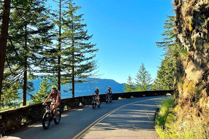 Multnomah Falls Ebiking Tour to 6 Columbia River Gorge Waterfalls