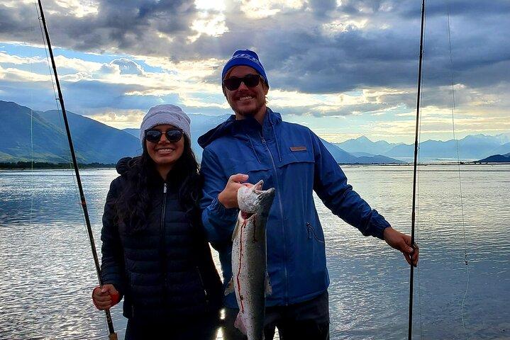 Alaskan Full-Day Salmon Fishing with Transportation