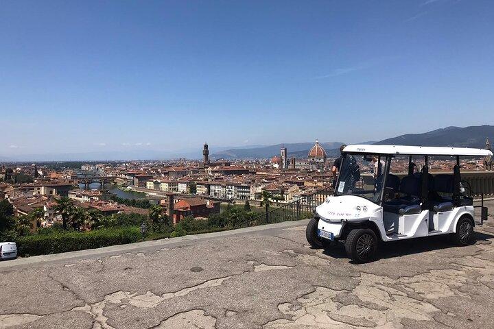 Private Tour of the Historic Center of Florence by Golf Car