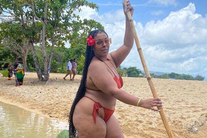 Horseback riding + Bamboo river rafting tour from Ocho Rios