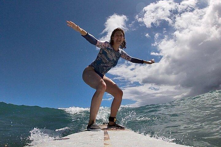 Surf Lesson Without the Crowds Including GoPRO Videos