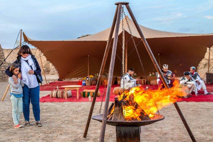 Magical Dinner on sunset in Agafay Desert With Camel Ride