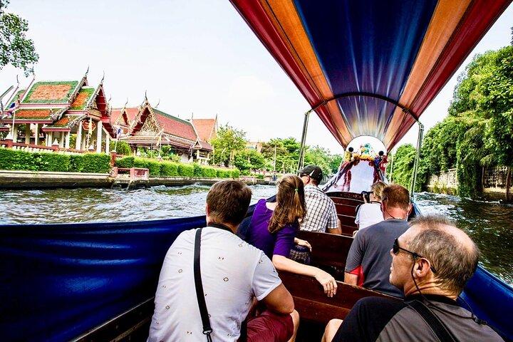 Private Tour : Wat Pho, Temple of Dawn and Canal Tour