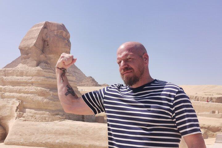 Full-Day Tour to Giza Pyramids, Memphis, and Saqqara with lunch