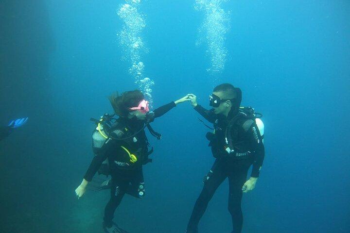 Scuba Diving Experience in Santorini