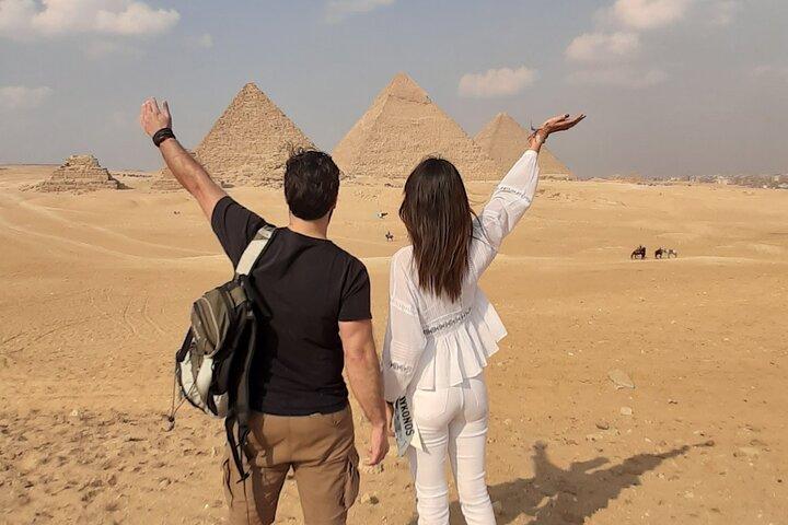 ( Stopover Tour Of Cairo ) Private All Inc.Pyramids,Camel Ride,Museum& Lunch