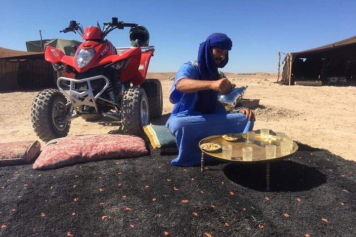 All-inclusive Quad bike adventure in the rocky Agafay Desert