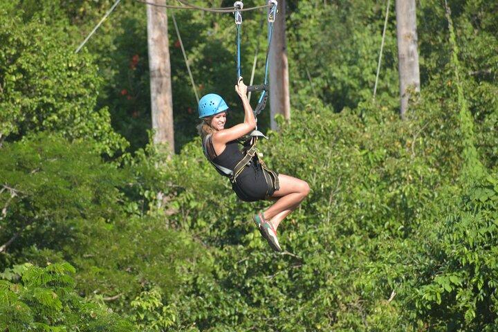 Jamwest Reggae Zipline Tour from Negril