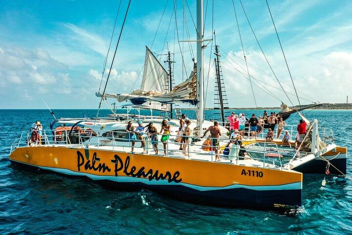 Aruba Morning Snorkel Sail aboard Palm Pleasure Catamaran