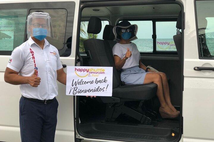Private Roundtrip Transportation from Cancun Airport to Ferry Isla Mujeres