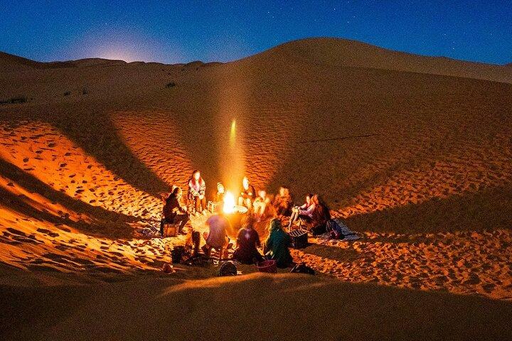 Overnight Desert Safari with BBQ Dinner and Breakfast