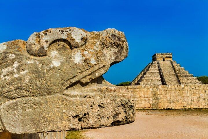 Chichen-Itza Mayan Temples, Cenote and Valladolid with Lunch
