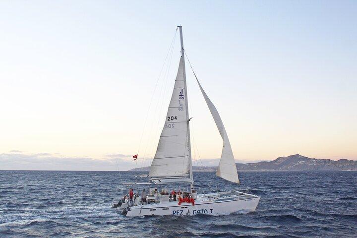 Catamaran Snorkel at Los Cabos! Gorgeous Snorkel & Party + Round Transportation
