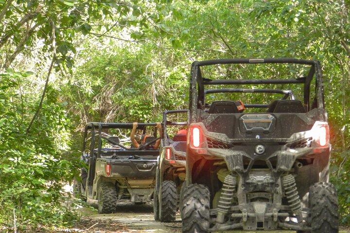 Playa del Carmen Buggy Tour with Cenote Swim and Mayan Village
