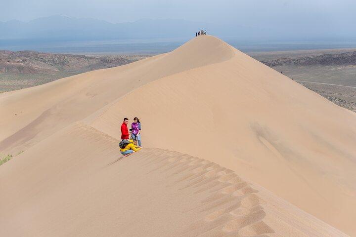 Altyn Emel, Singing Dune, Charyn canyon, Kolsay, Kaindy lake 4 days tour