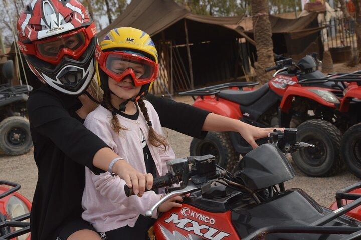 1-Hour Camel Ride and 1-Hour Quad Bike Ride in Marrakech.