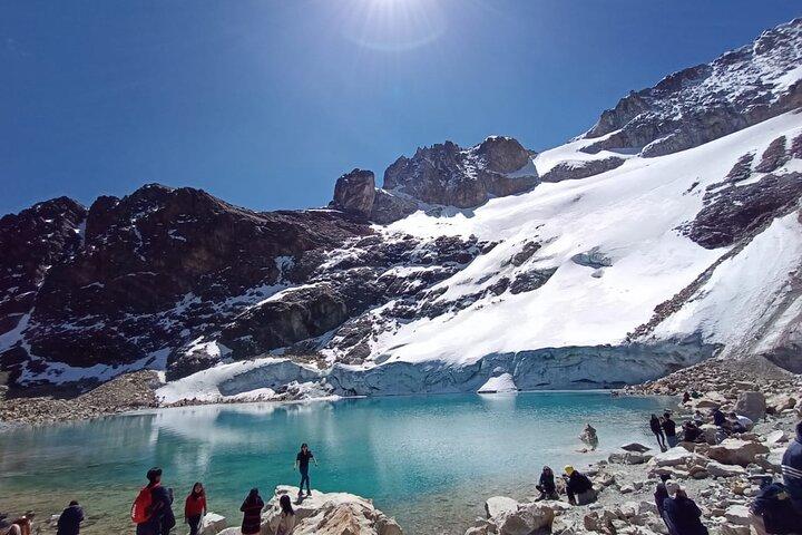 Hike through Bolivian Altiplano and Nevado Charquini from La Paz