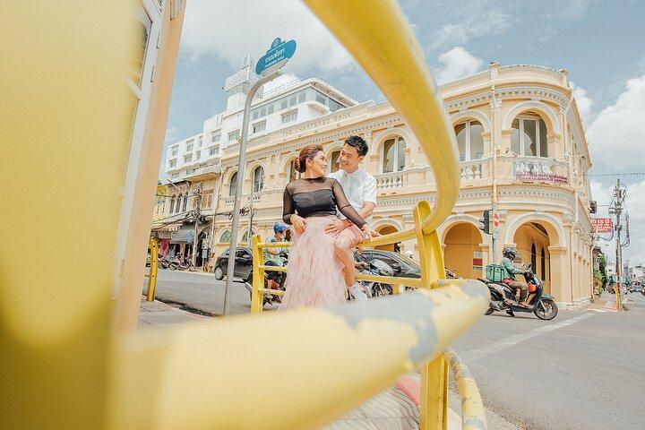 Phuket Old Town street photoshoot