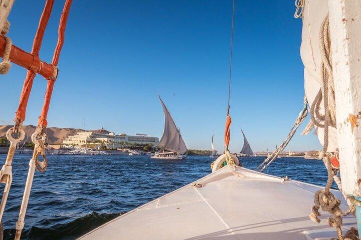 Felucca sail around Aswan’s Islands & Nubian Lunch
