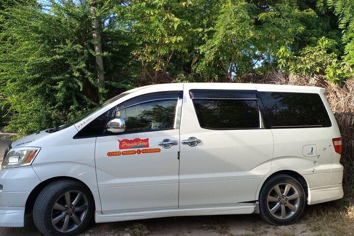 Zanzibar Private Departure Transfer from Paje Beach to the Airport