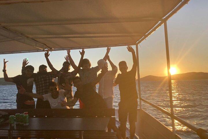 Split Riviera Panoramic Sunset Cruise with Summer Vibes on Boat