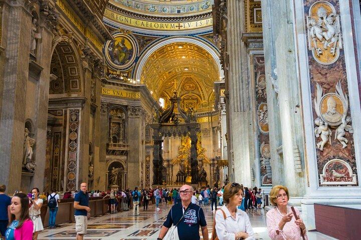 VIP Skip-the-Line GuidedTour:Sistine Chapel,Vat. Museums&basilica