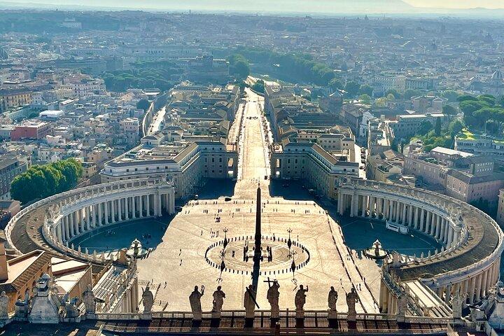 Rome St.Peter Dome, Basilica, Grottoes Morning Private Tour