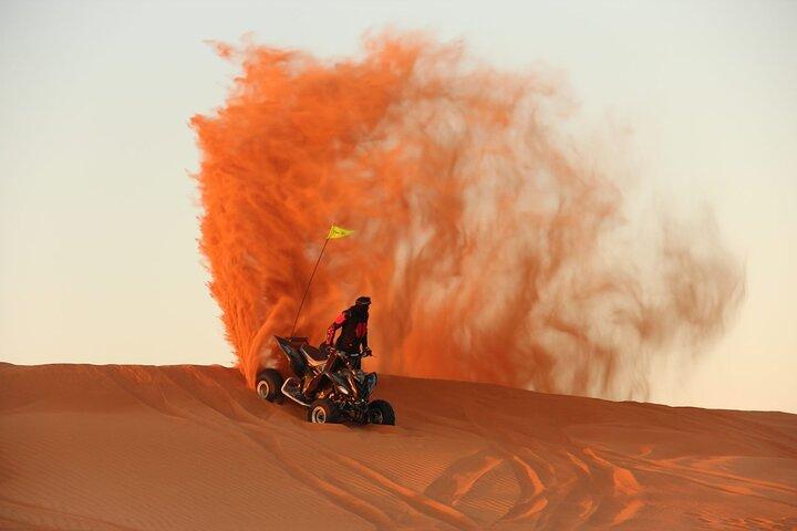 Off-Road Desert Adventure & BBQ Dinner from Abu Dhabi