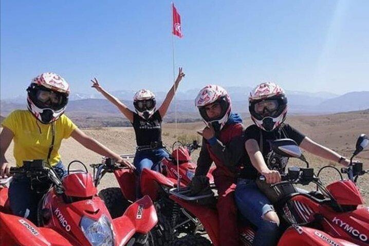 All-inclusive Quad bike adventure in the rocky Agafay Desert