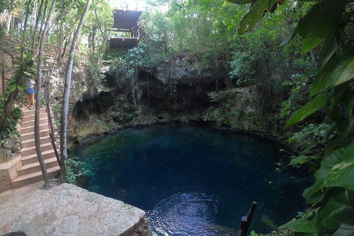Cancun: Discover the Hidden Treasures: Exploring 3 Jungle Cenotes