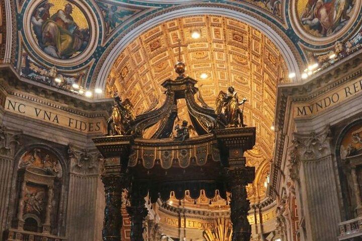 St. Peter's Basilica skip the line tickets with audio guide