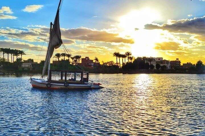 Nile river Felucca Ride and visiting some Bazaars private tour