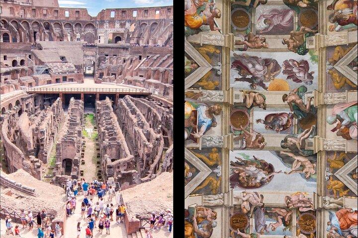 1-Day Rome: Vatican & Colosseum Tour