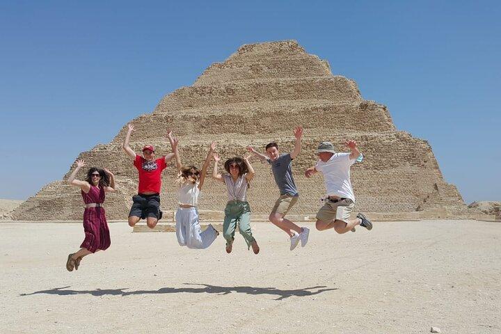 Cairo : Marvel The Great Pyramids , Sphinx with Camel Ride , Sakkara & Memphis
