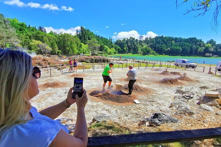 Azores: Shore Excursion Furnas - Crater volcano and hot springs