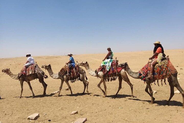 8-Hour Private Giza Pyramids ,Sphinx ,Sakkara and Memphis ,Camel Ride and Lunch