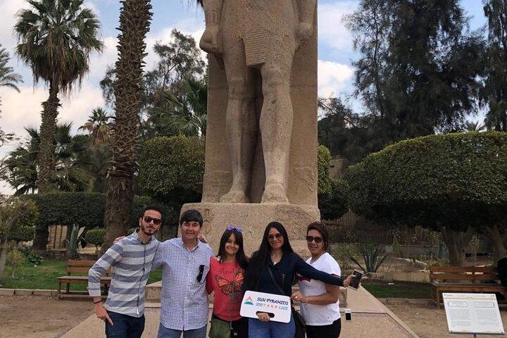 Pyramids, Memphis, Sakkara day trip at no extra cost.