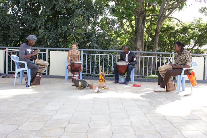 Learn to play djembe drums & cook Kenyan Meal with Senyor C-Jeys