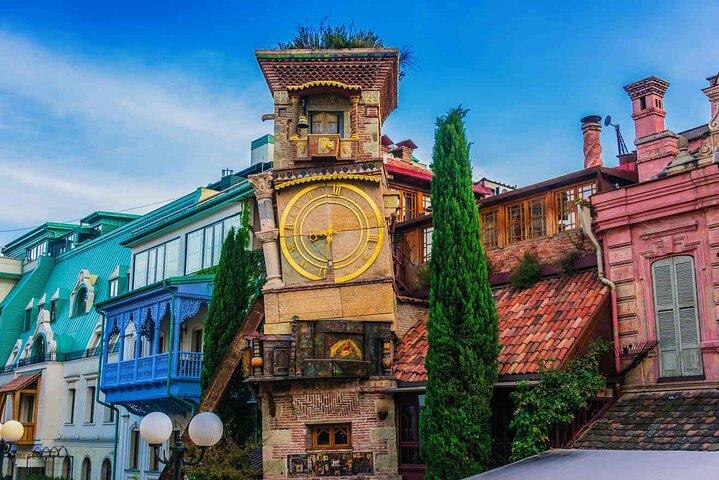 Tbilisi:Evening Walking & Talking Tour with Wine & Boat Ride