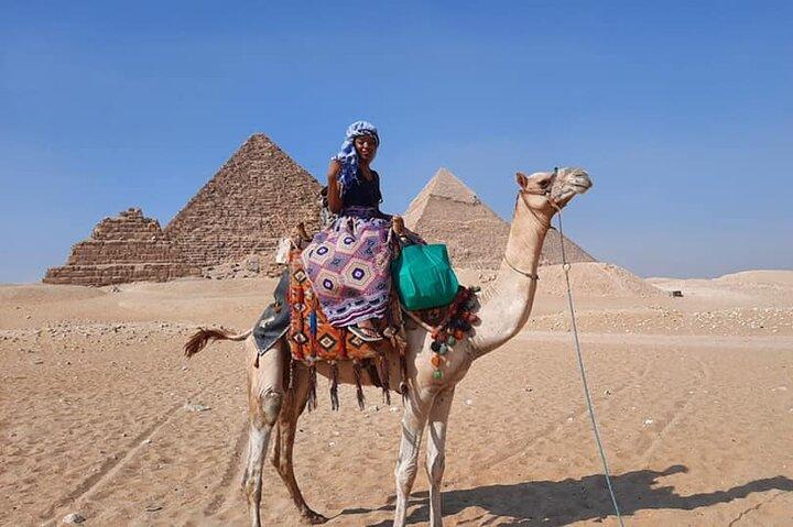 Quad bike ATV and Camel-Riding Around the Gate of Giza Pyramids